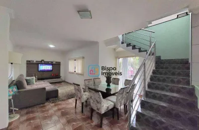 Casa residencial com 4 dormitórios à venda, 303 m² - parque gramado - americana/sp