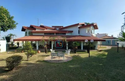 Casa residencial com 4 dormitórios, 542 m² - venda ou aluguel - chácara machadinho ii - americana/sp