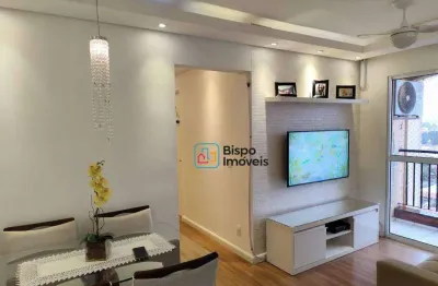 Apartamento residencial com 2 dormitórios à venda, 50 m² - jardim nossa senhora do carmo - americana/sp