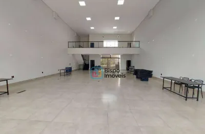 Salão comercial, 316 m² - venda ou aluguel - jardim fernando mollon - santa bárbara d'oeste/sp
