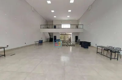 Salão comercial, 316 m² - venda ou aluguel - jardim fernando mollon - santa bárbara d'oeste/sp