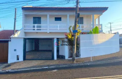 Casa residencial com 3 dormitórios para alugar, 190 m² por r$ 2.947/mês - parque novo mundo - americana/sp