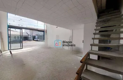 Salão para alugar, 91 m² por r$ 3.800,00/mês - parque das nações - americana/sp