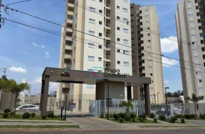 Apartamento com 2 dormitórios à venda, 54 m² - reserva centenária - santa bárbara d'oeste/sp
