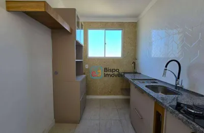 Apartamento residencial com 2 dormitórios para alugar, 46 m² por r$ 1.448/mês - loteamento industrial machadinho - americana/sp