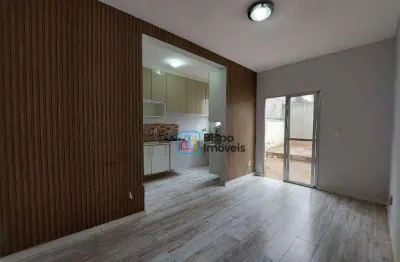 Apartamento com piscina e 2 dormitórios para alugar, 120 m² por r$ 1.900/mês - praia dos namorados - americana/sp