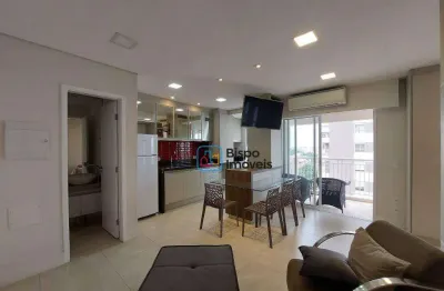 Apartamento residencial com 1 dormitório para alugar, 47 m² - vila frezzarim - americana/sp