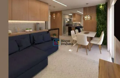 Apartamento com 3 dormitórios para alugar, 70 m² por r$ 3.972,90/mês - residencial boa vista - americana/sp