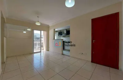 Apartamento residencial com 3 dormitórios para alugar, 70 m² - jardim santana - americana/sp