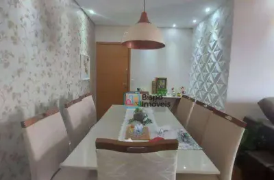 Apartamento residencial com 3 dormitórios, 82 m² - venda ou aluguel - jardim jacyra - americana/sp