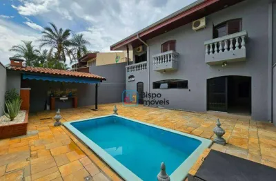 Casa residencial com 4 dormitórios, 263 m² - venda por r$ 1.300.000 ou aluguel por r$ 6.262/mês - werner plaas - americana/sp