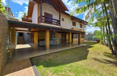 Casa com 4 dormitórios para alugar, 310 m² por r$ 8.897,20/mês - jardim ipiranga - americana/sp