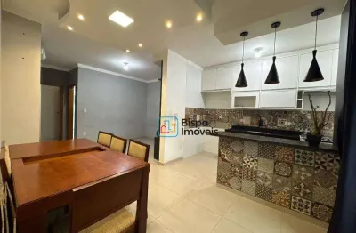 Apartamento residencial com 2 dormitórios à venda, 80 m² - parque universitário - americana/sp