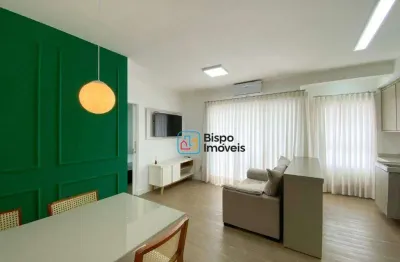 Apartamento mobiliado com 1 dormitório para alugar, 49 m² por r$ 4.805/mês - vila frezzarim - americana/sp