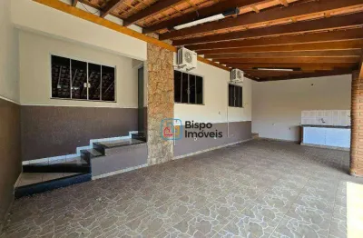 Casa residencial com 3 dormitórios para alugar, 180 m² por r$ 3.070/mês - jardim santa rosa - nova odessa/sp