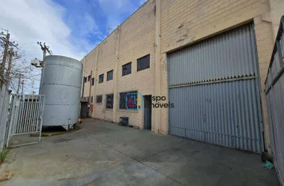 Galpão industrial para alugar, 740 m² por r$ 15.577/mês - jardim werner plaas - americana/sp