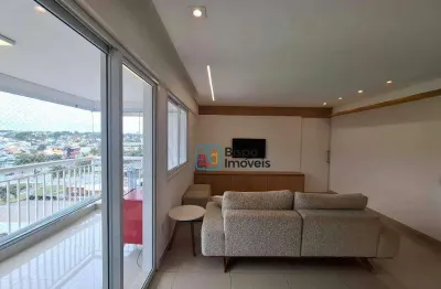 Apartamento com 3 dormitórios para alugar, 100 m² por R$ 5.495,00/mês - Vila Frezzarim - Americana/SP