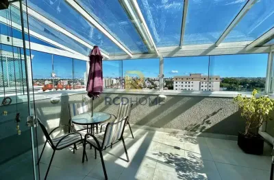 Cobertura duplex para venda em curitiba, santa cândida, 3 dormitórios, 1 suíte, 3 banheiros, 2 vagas