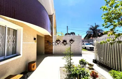 Casa / sobrado para venda em curitiba, novo mundo, 4 dormitórios, 2 suítes, 4 banheiros, 3 vagas