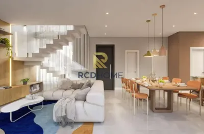 Casa em Condomínio para Venda em Curitiba, Campina do Siqueira, 3 dormitórios, 3 suítes, 5 banheiros, 2 vagas