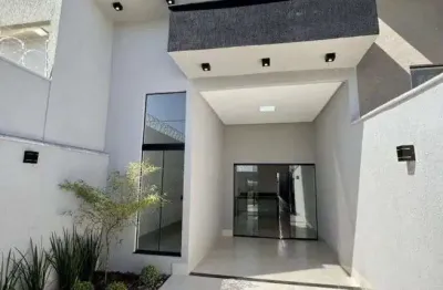 Linda casa 3 quartos com suite, pisicna e churrasqueira, alto padrão no res. santa fé mcmv