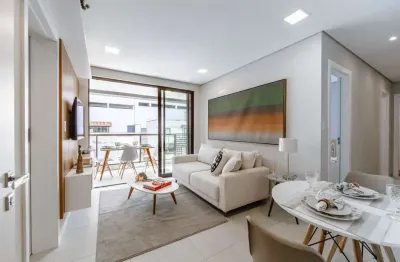 Apartamento 2 quartos com suíte e 2 vagas, novo, todo mobiliado, no bairro cascatinha para venda !