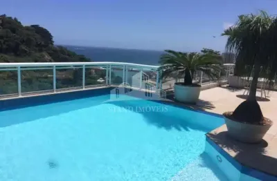 Casa em condomínio fechado com 4 quartos à venda na rua sargento josé da silva, joá, rio de janeiro, 850 m2 por r$ 7.900.000