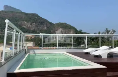 Cobertura com 2 quartos à venda na alameda dalton barreto, barra da tijuca, rio de janeiro, 110 m2 por r$ 570.000