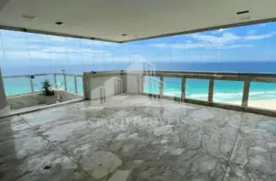 Imperdível, barra da tijuca, avenida lúcio costa, maravilhoso, apartamento, sala 4 quartos sendo 4 suítes, frente, andar alto, reformado, varandão, vista mar, 3 vagas de garagem, piscina, academia,