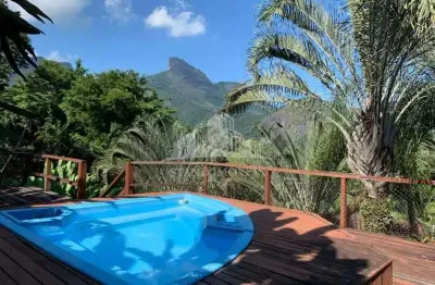 Casa em condomínio fechado com 6 quartos à venda na estrada do pica-pau, itanhangá, rio de janeiro, 500 m2 por r$ 950.000