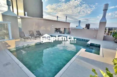 Apartamento à venda, no bairro campinas, são josé-sc, com 2 quartos, sendo 2 suítes, com 1 vaga