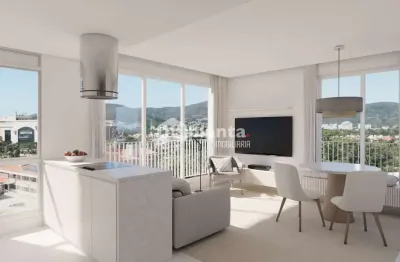Apartamento à venda no Bairro Trindade em Florianópolis-SC, com 2 quartos, 1 suíte, 1 vaga