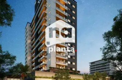 Apartamento à venda no Bairro Barreiros em São José-SC, com 2 quartos, 1 suíte, 1 vaga