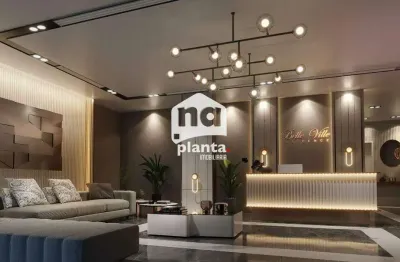 Apartamento à venda no Bairro Campinas em São José-SC, com 2 quartos, 1 suíte, 2 vagas