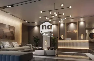 Apartamento à venda no Bairro Campinas em São José-SC, com 1 quarto, 1 suíte, 1 vaga