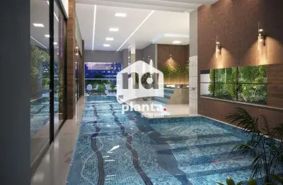 Apartamento à venda no Bairro Kobrasol em São José-SC, com 2 quartos, 1 suíte, 2 vagas