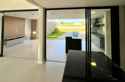 Casa nova alto padrao no condomínio residencial jequitiba