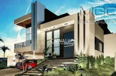 Casa com 3 dormitórios à venda, 290 m² por r$ 3.850.000,00 - condomínio residencial alphaville ii - são josé dos campos/sp