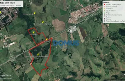 Área à venda, 1000000 m² por r$ 50.000.000,00 - pirapitingui - roseira/sp