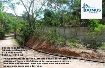 Terreno à venda, 1515 m² por r$ 320.000,00 - jardim estância brasil - atibaia/sp