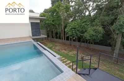 Casa de luxo em condomínio: 3 quartos, 3 suítes, 3 salas, 5 banheiros, 5 vagas, 300m² em santa isabel, louveira-sp.