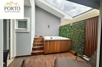 Casa de alto padrão no cond. morada nascentes, valinhos-sp: 3 quartos, 3 suítes, 3 salas, 4 banheiros, 4 vagas, 270m²!