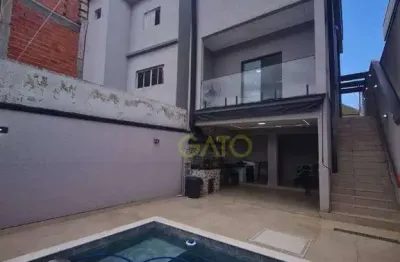 Casa em santana de parnaíba, casa no residencial nova jaguari em santana de parnaíba/sp