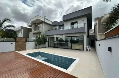 Casa com 3 quartos, sendo os 3 suítes a venda no condomínio le lillage na cidade de valinhos - sp