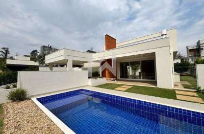 Casa térrea para alugar no condomínio campo de toscana em vinhedo - sp