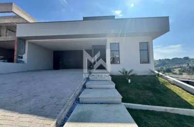 Casa nova à venda no condomínio recanto das palmas em vinhedo/sp