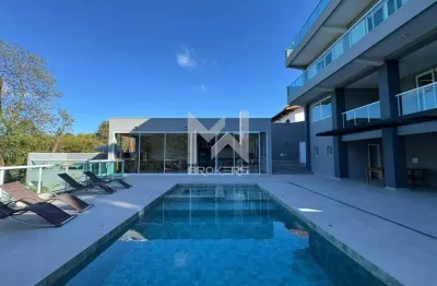 Casa sobrado, nova, com 4 quartos a venda no condomínio marambaia na cidade de vinhedo - sp