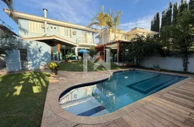 Casa em condomínio fechado com 4 quartos à venda na Alameda Carlos de Carvalho Vieira Braga, 10, Chácaras Alpina, Valinhos