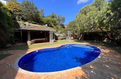 Casa rústica à venda no condomínio estância marambaia em vinhedo - sp