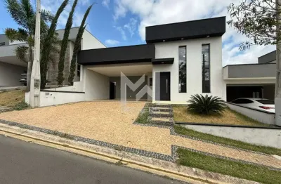 Casa térrea com 3 quartos sendo os 3 suítes no condomínio Villa do Sol na cidade de Valinhos - SP